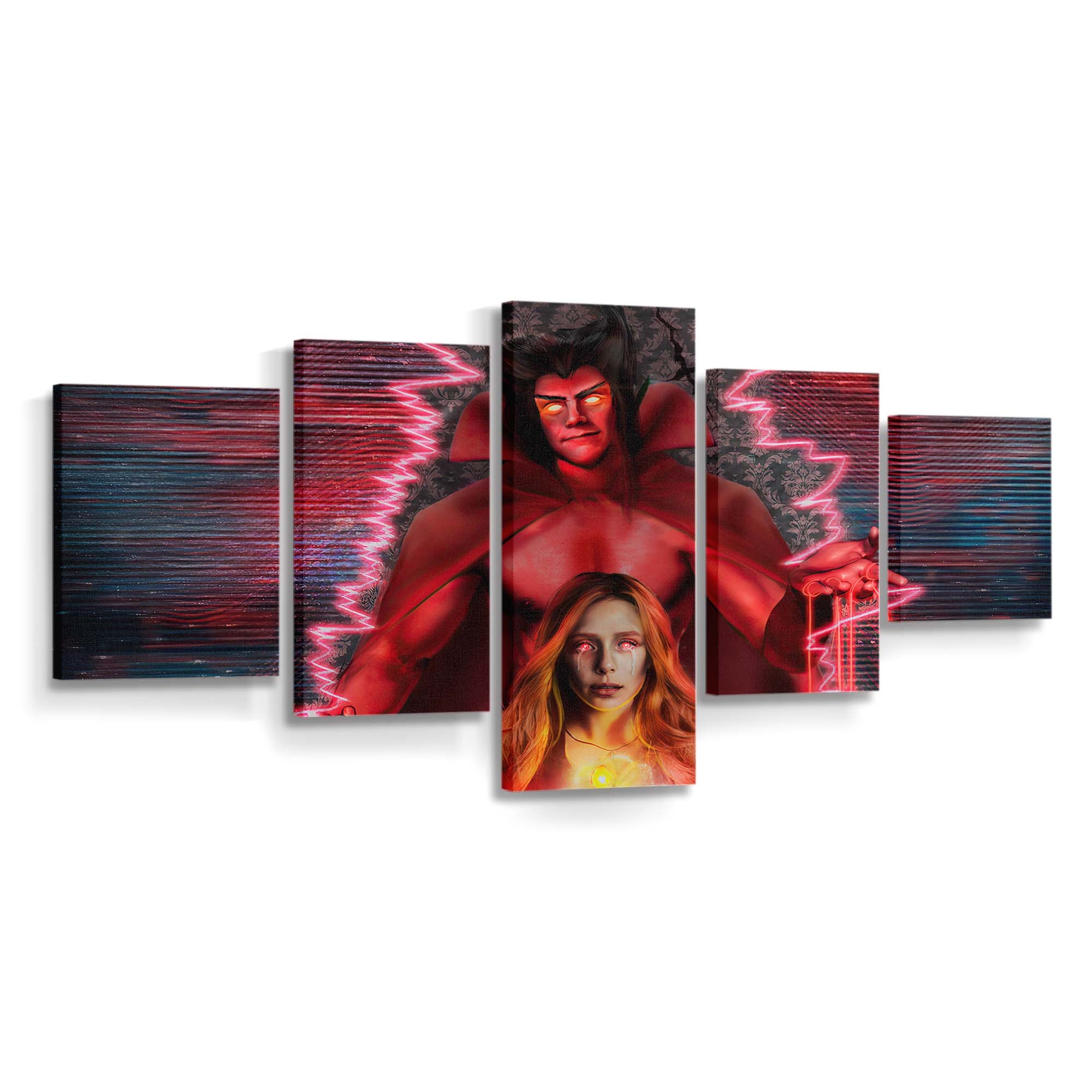 Mephisto Wanda Vision Leinwandbild - Wanddeko