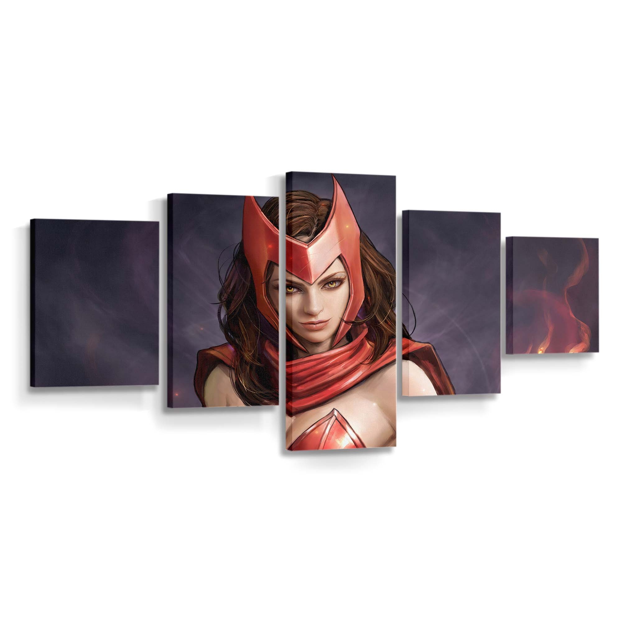 Scarlet Is Wanda Leinwandbild - Wanddeko