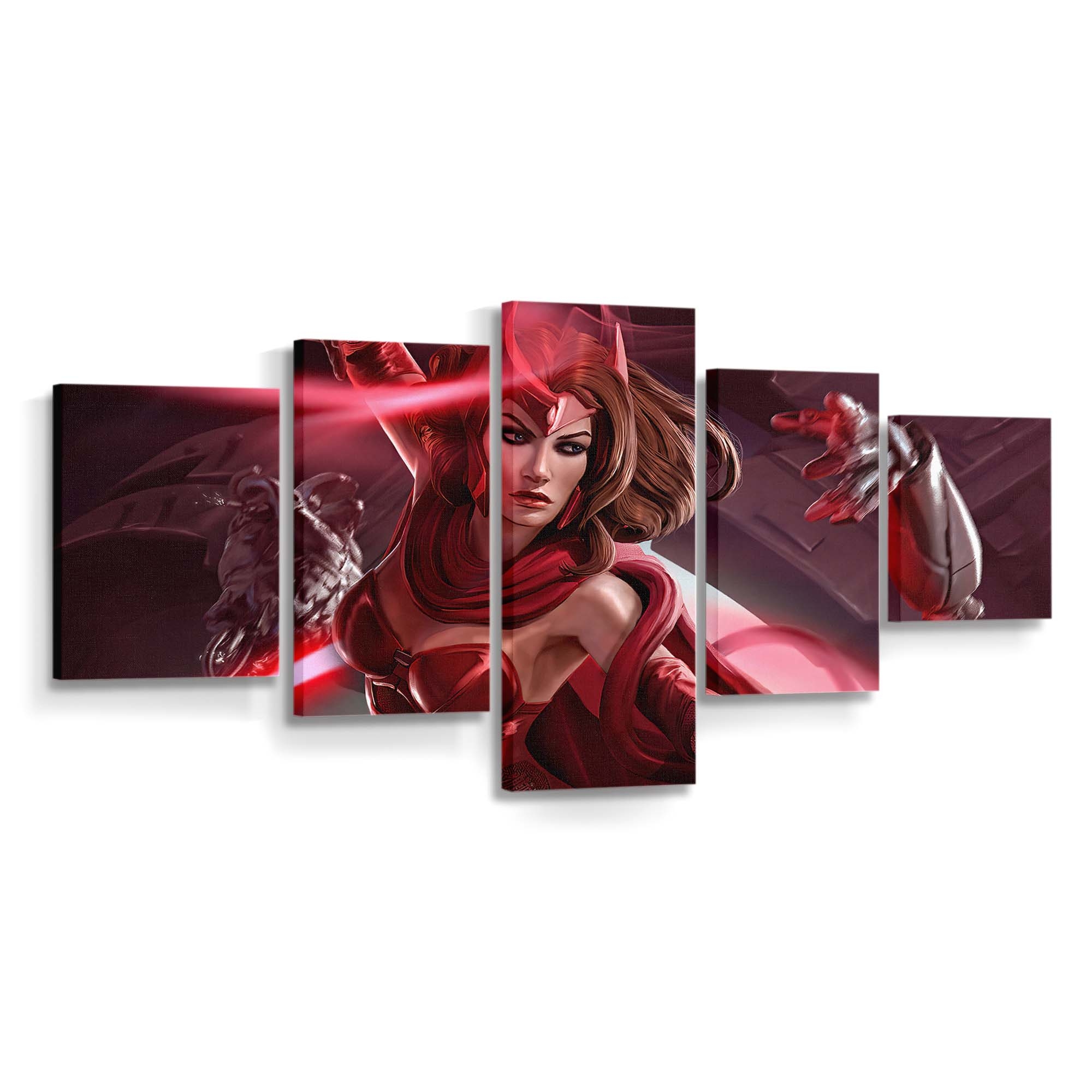 Scarlet Witch Kunstdruck Leinwandbild - Wanddeko
