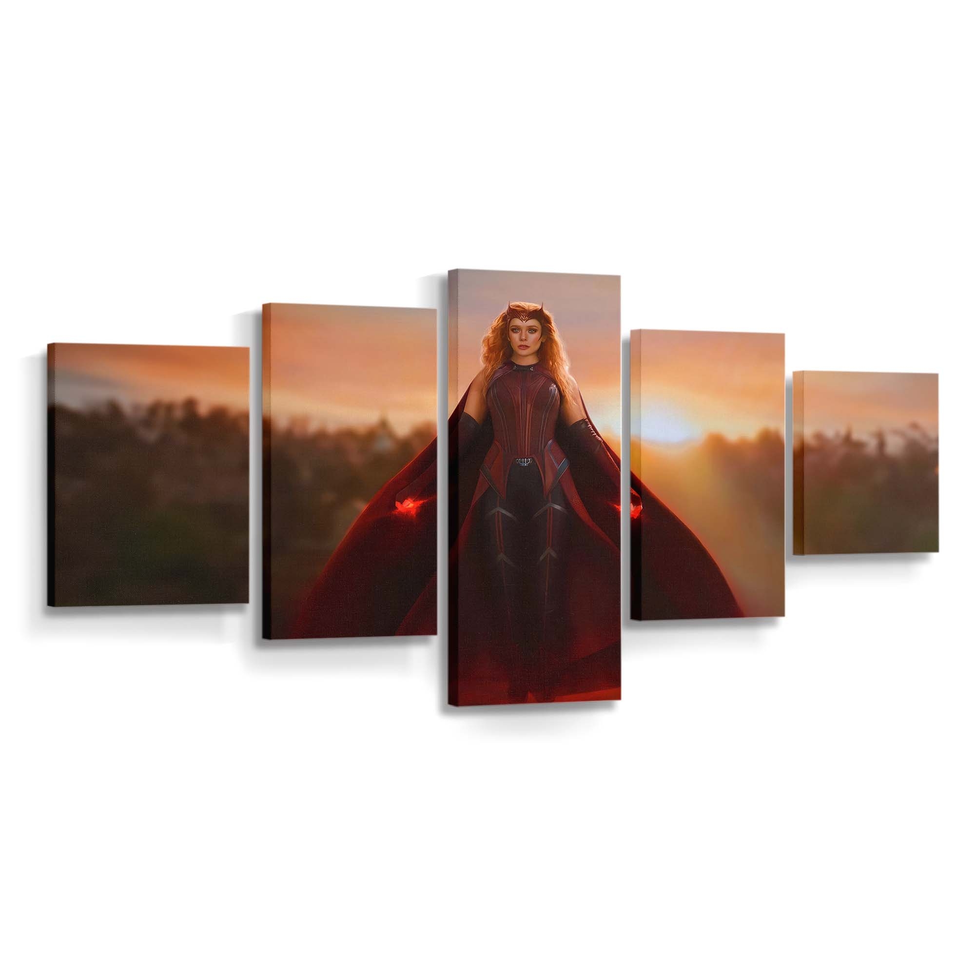 Scarlet Witch Enigmatic Power Leinwandbild - Wanddeko