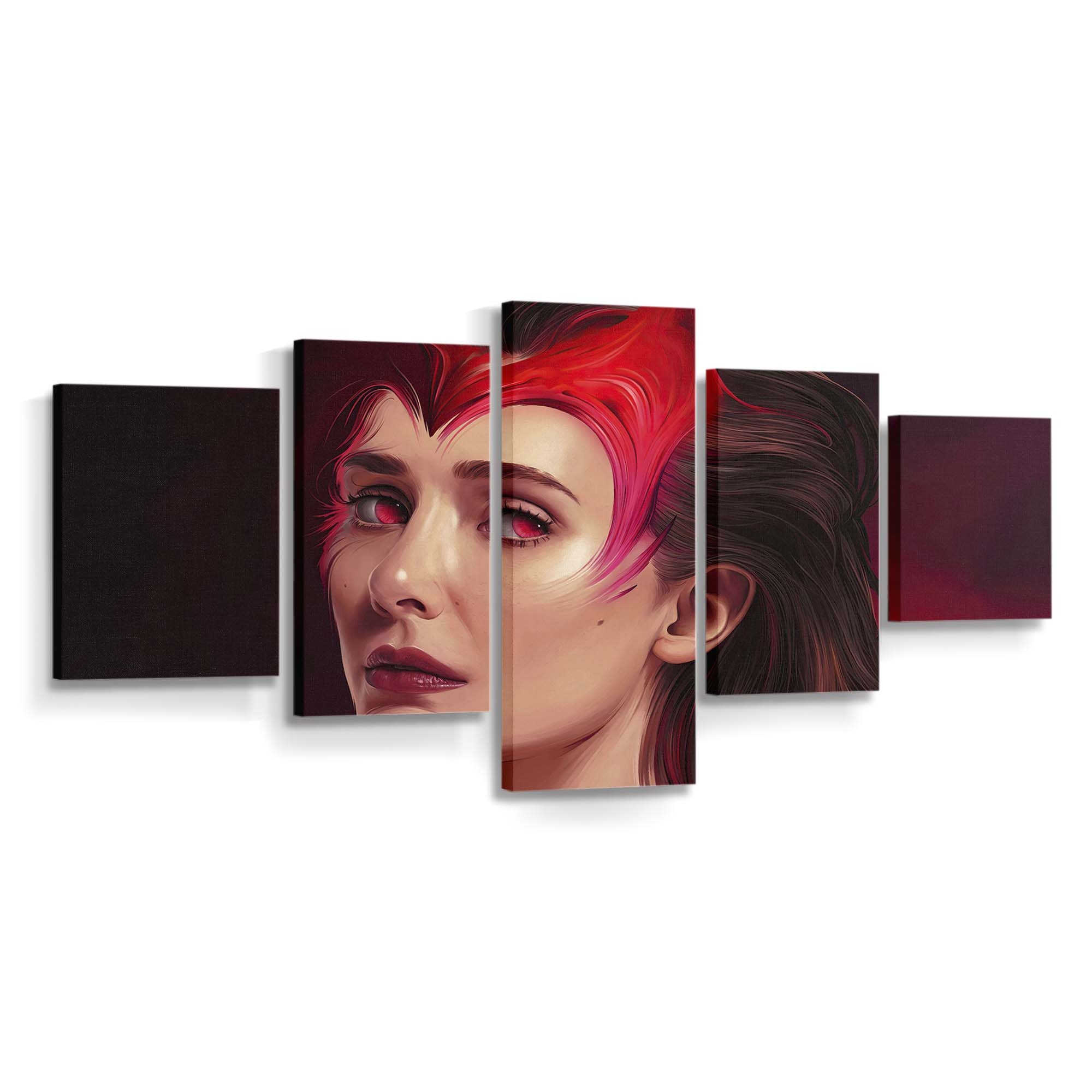 Scarlet Witch Fanart Leinwandbild - Wanddeko