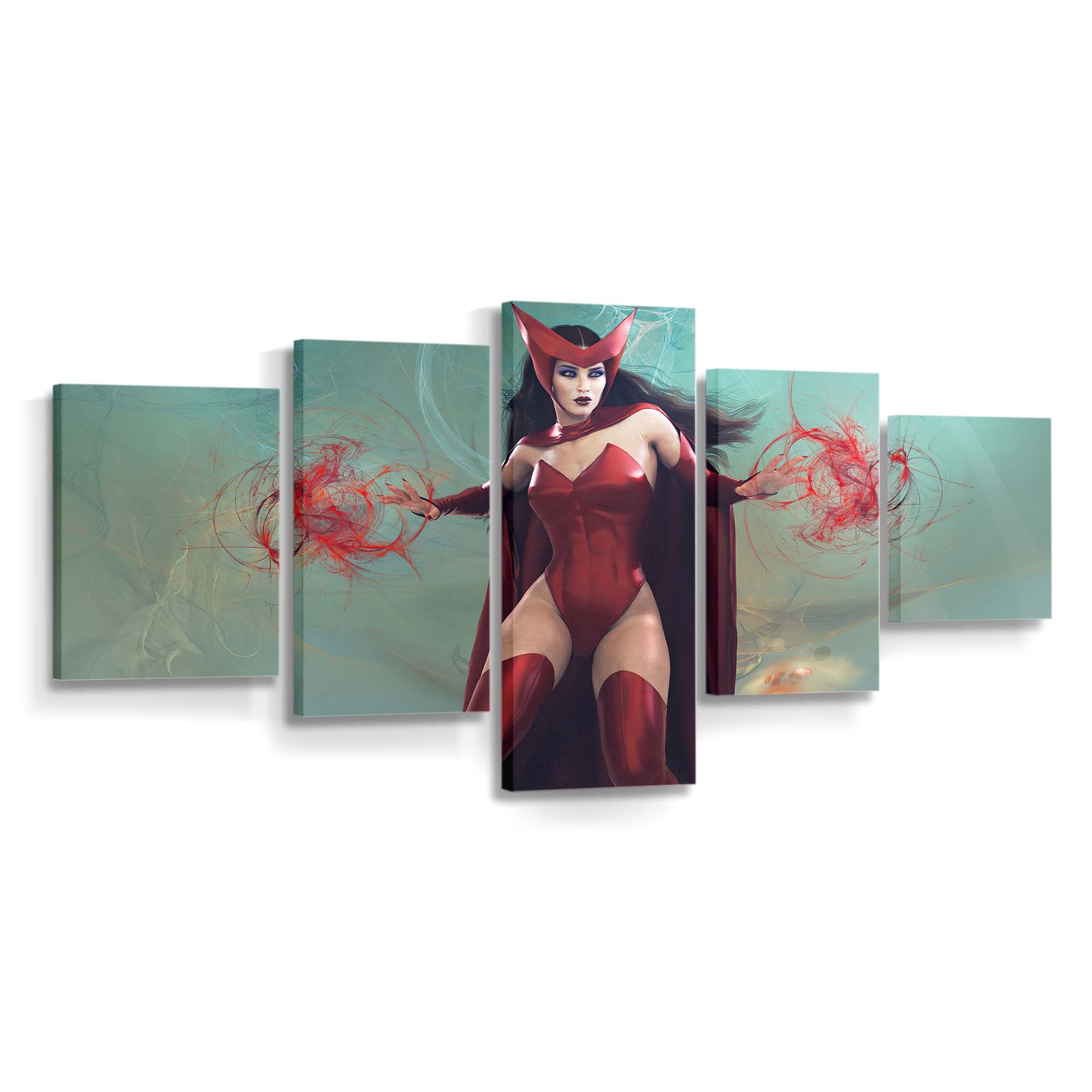 Scarlet Witch Girl Leinwandbild - Wanddeko