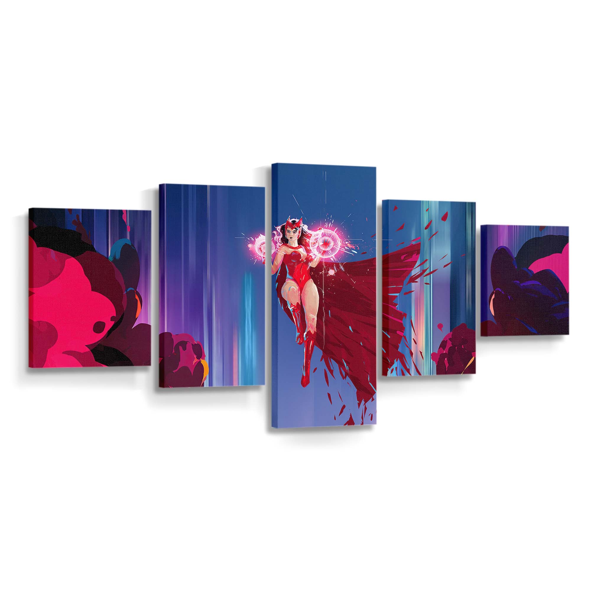 Scarlet Witch Power Art Leinwandbild - Wanddeko