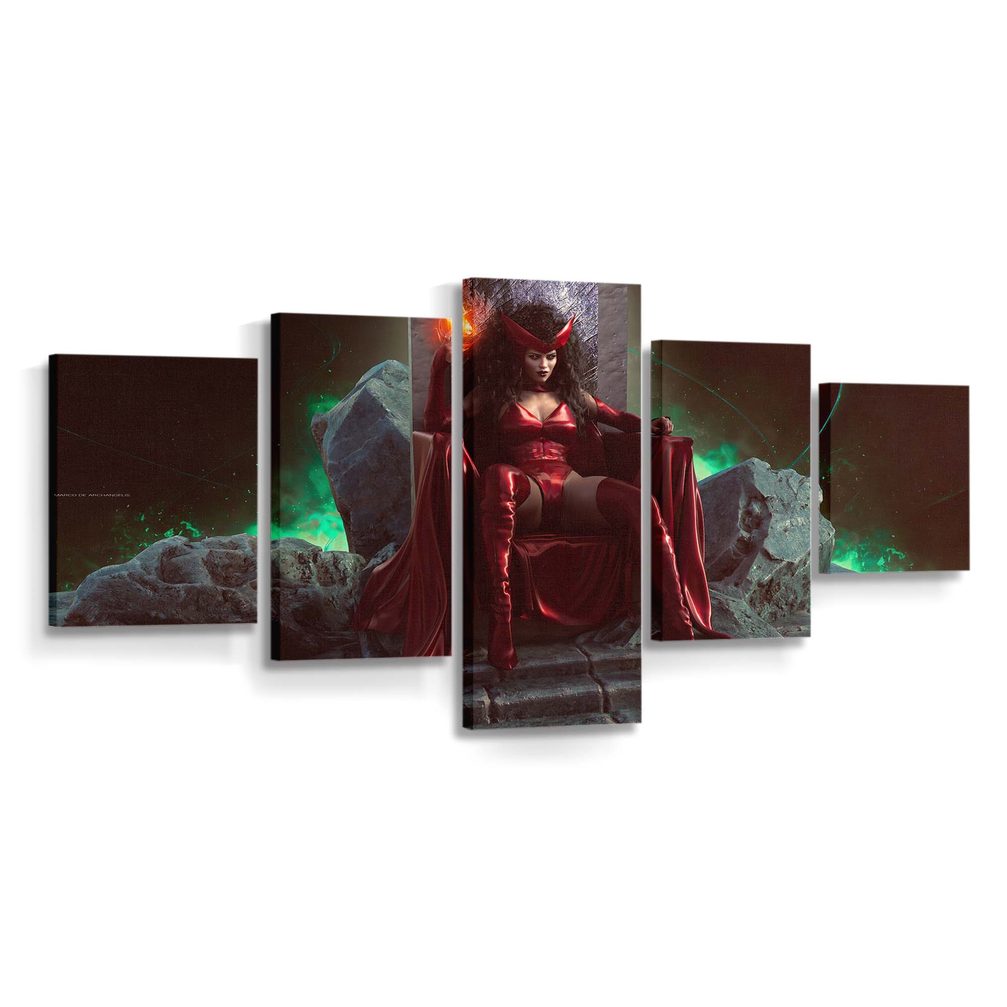 Scarlet Witch Power Cosplay Leinwandbild - Wanddeko