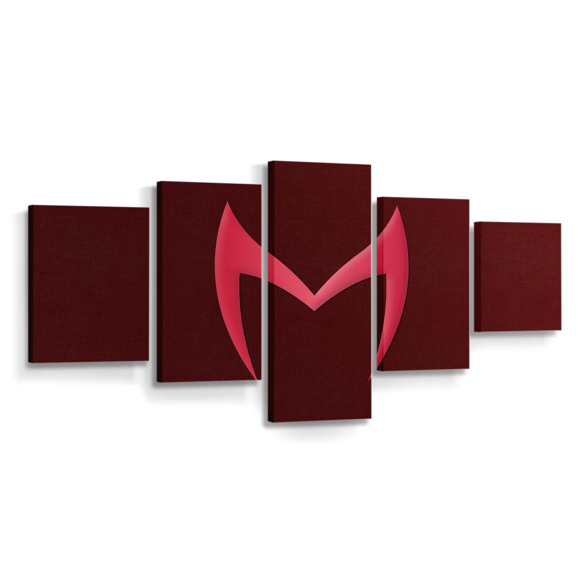 Scarlet Witch Symbolik Leinwandbild - Wanddeko