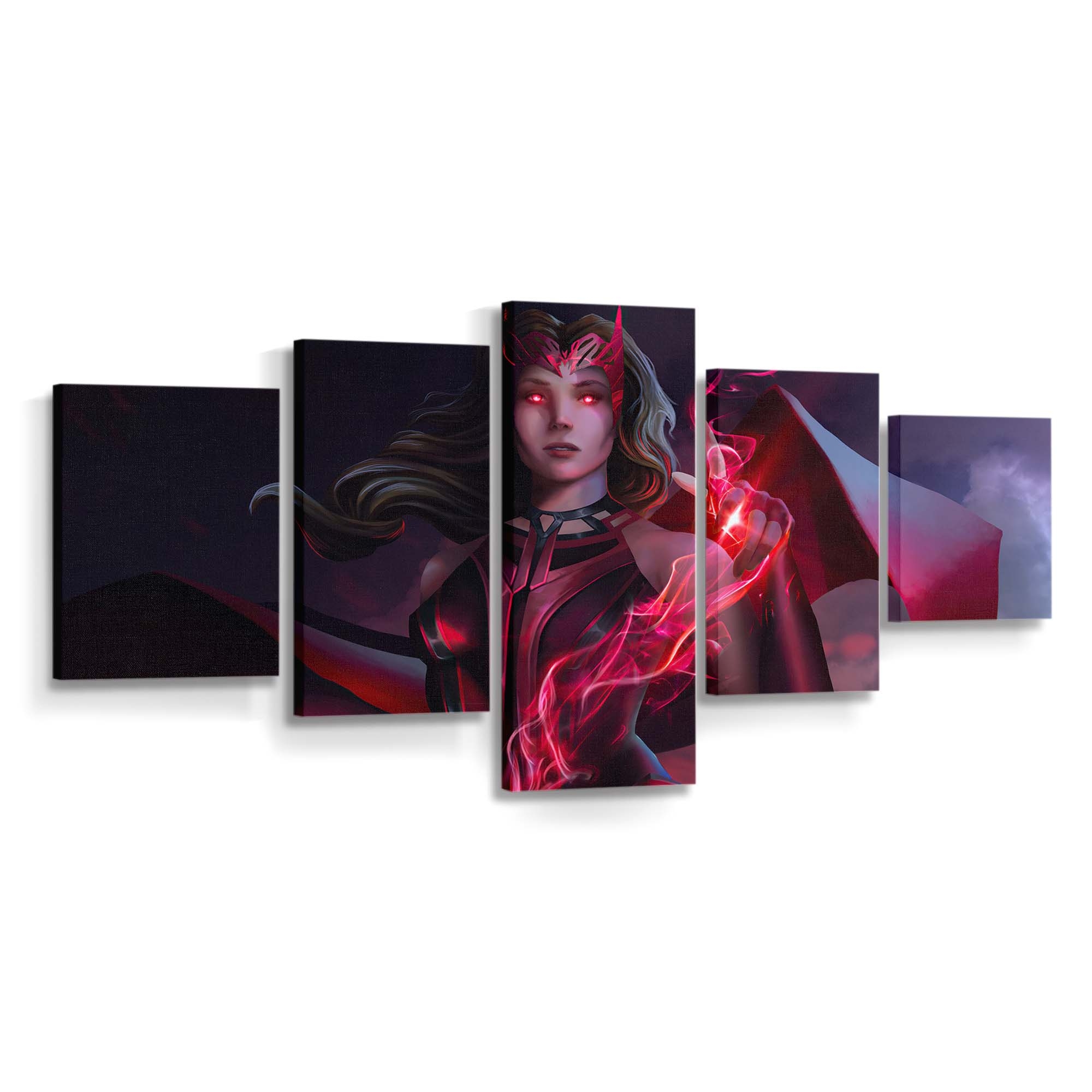 Scarlet Witch Wanda Leinwandbild - Wanddeko