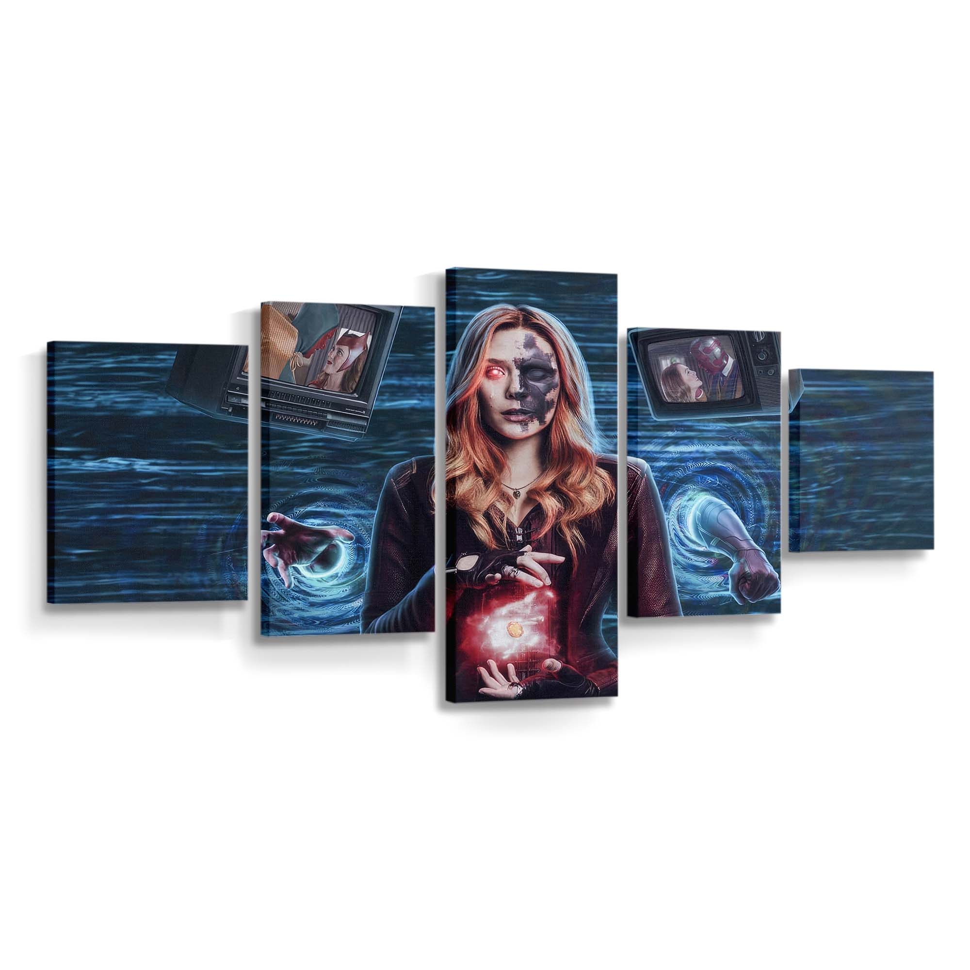 Scarlet Witch Gewebtes Schicksal Leinwandbild - Wanddeko