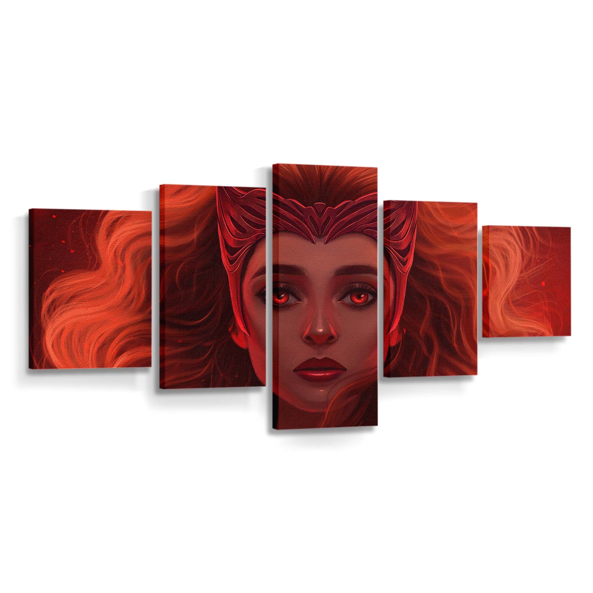 Scarletwitch Fanart Leinwandbild - Wanddeko