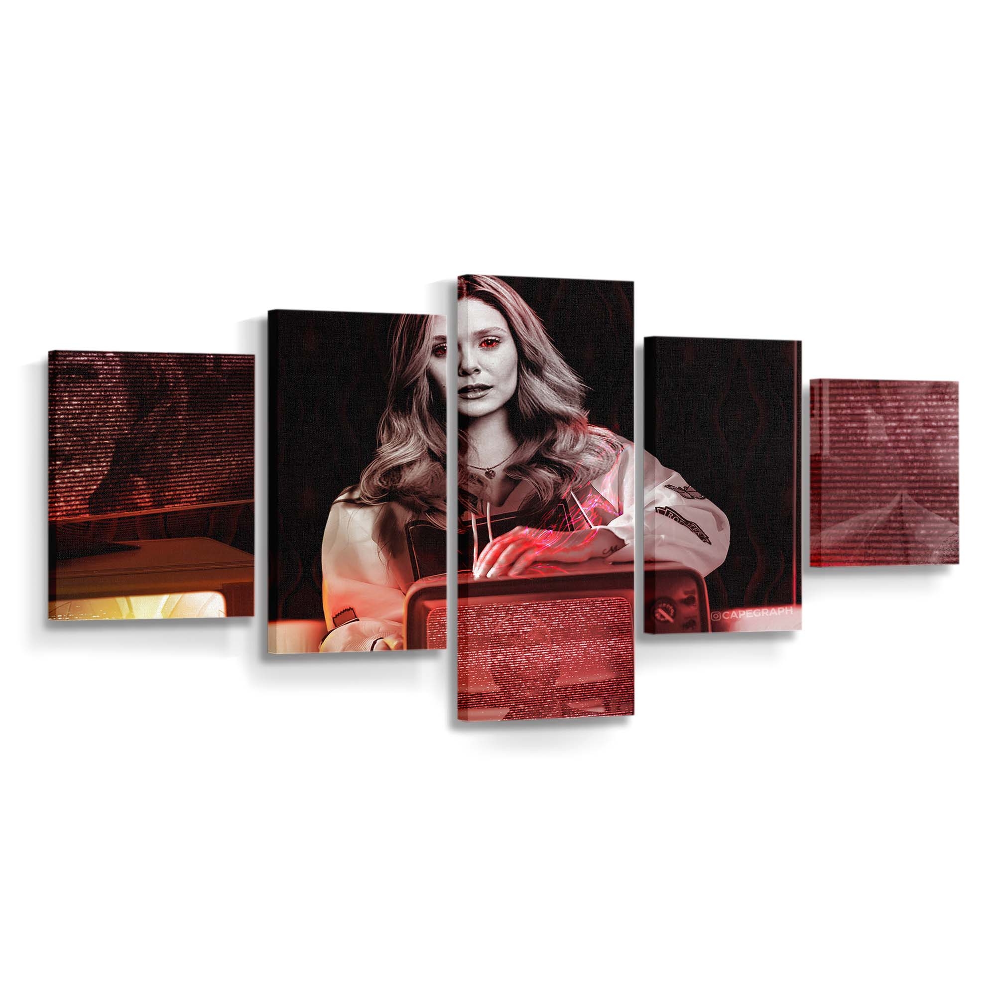 Stay Out Of Wandas Home Leinwandbild - Wanddeko