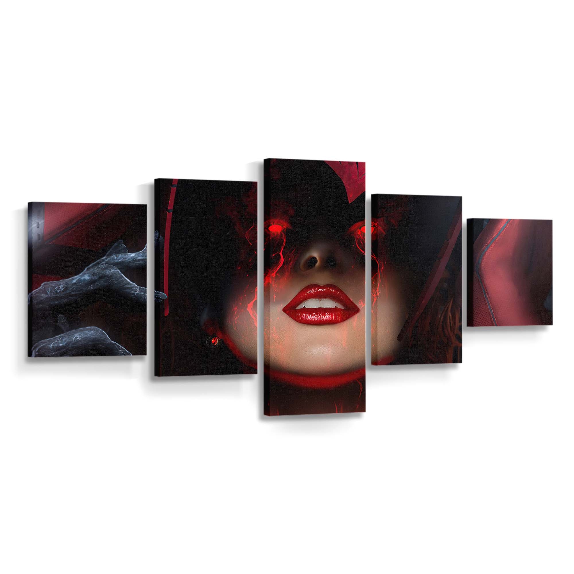 The Scarlet Witch Art Leinwandbild - Wanddeko