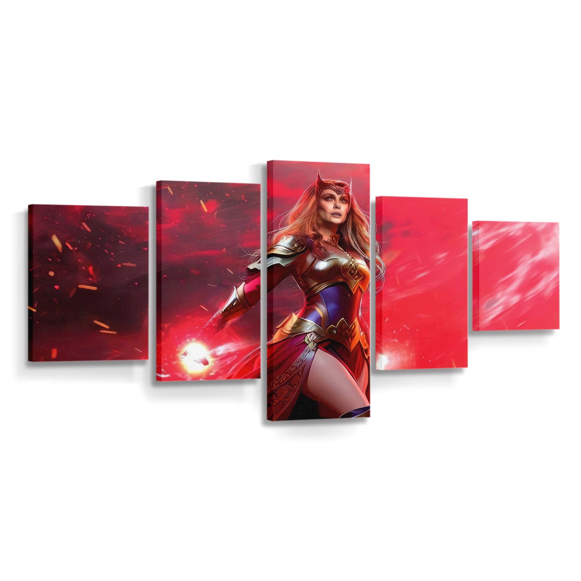 The Scarlet Witch Chaos Magic Leinwandbild - Wanddeko