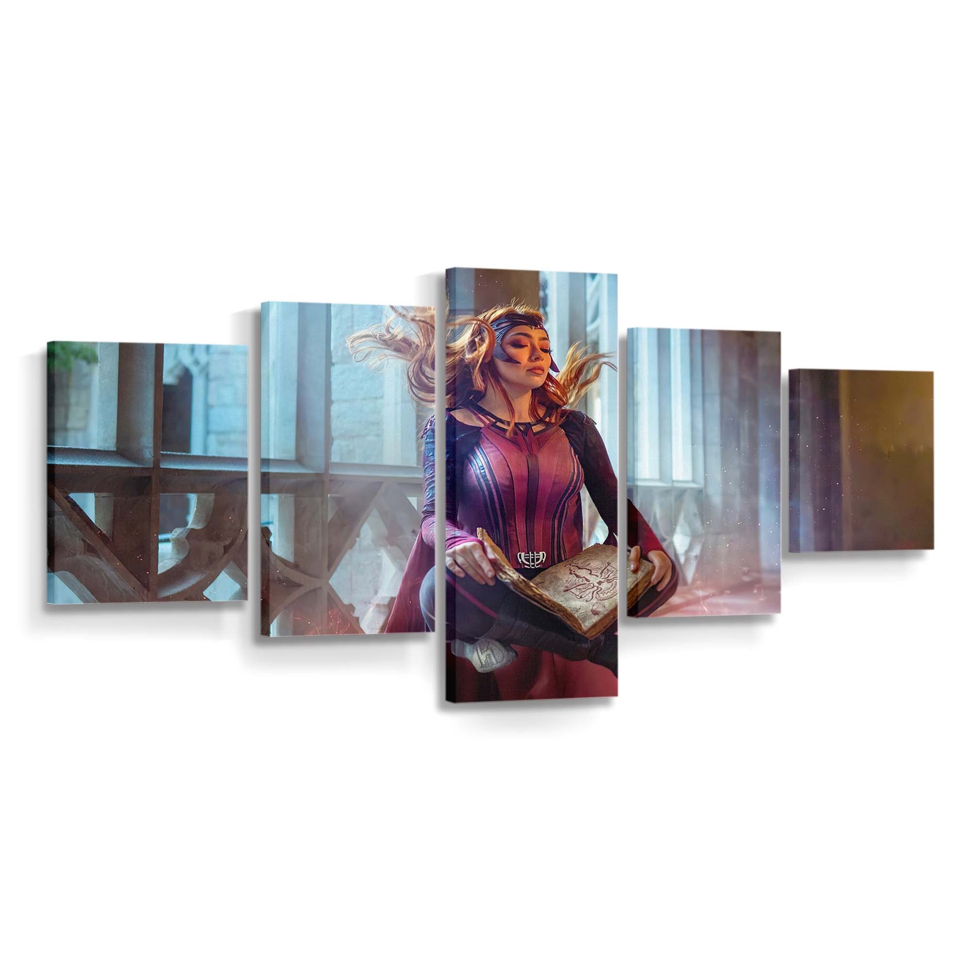 The Scarlet Witch Cosplay Leinwandbild - Wanddeko
