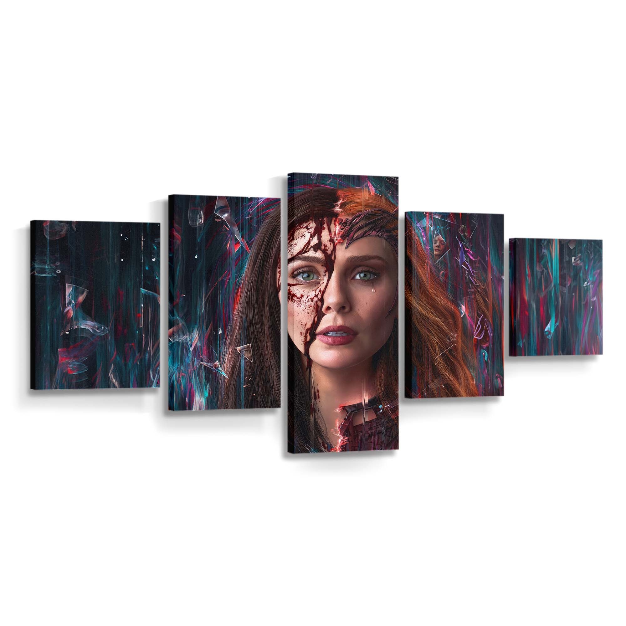 Die Suche der Scarlet Witch Leinwandbild - Wanddeko