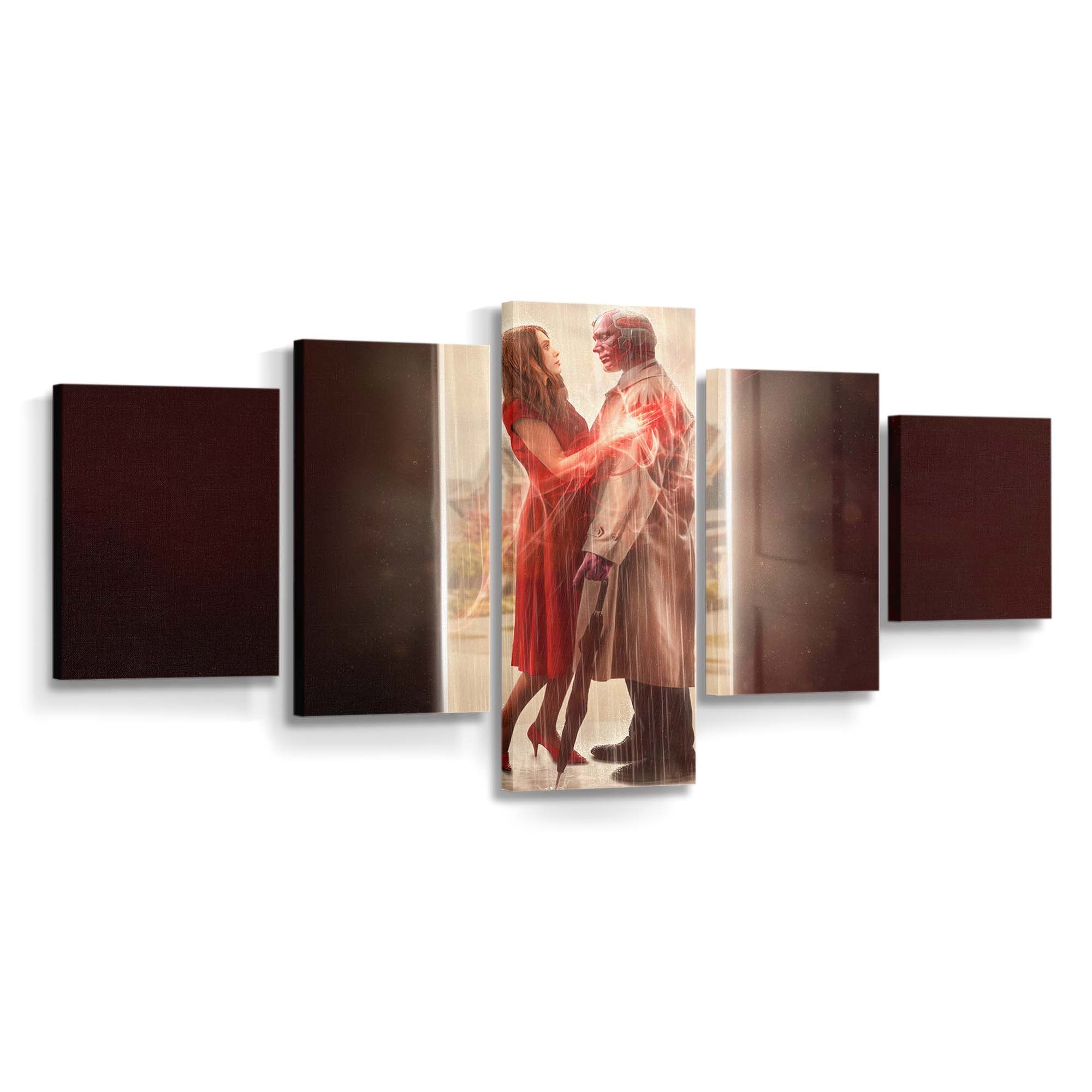 Wanda und Vision Leinwandbild - Wanddeko