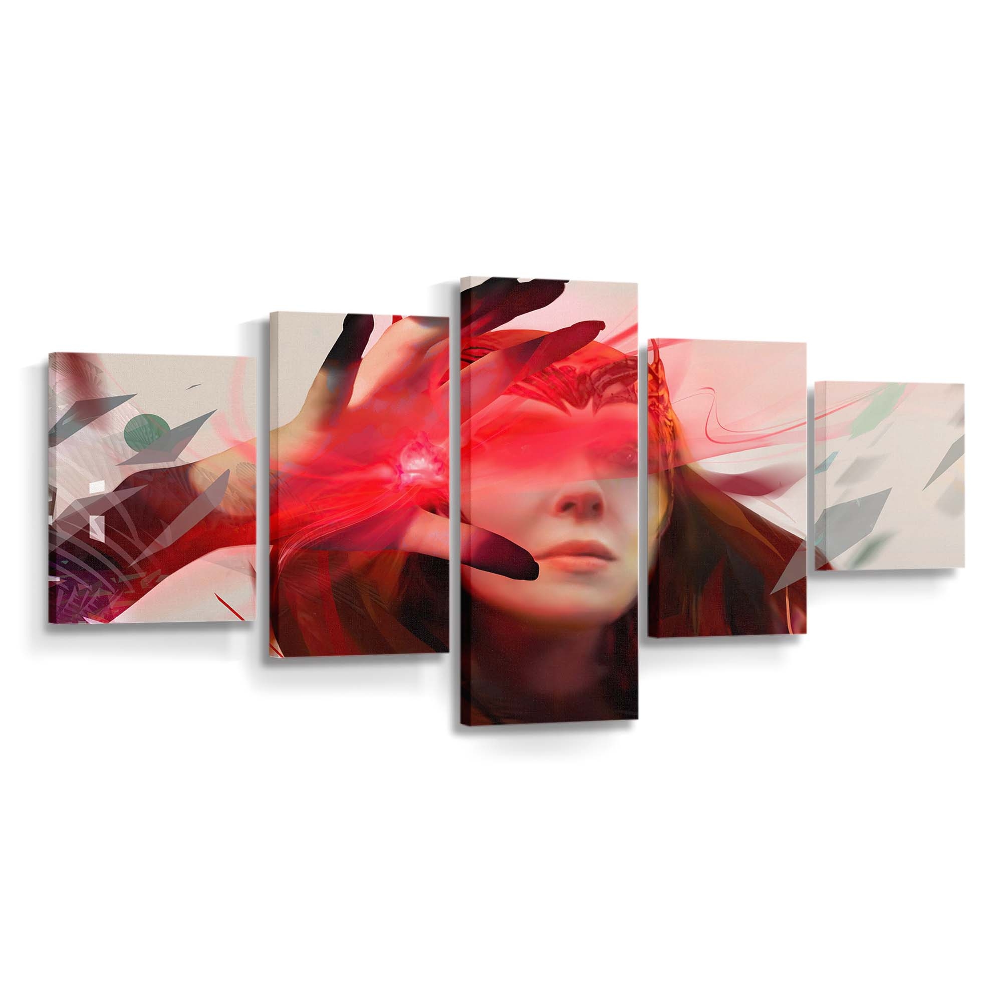 Wanda Doctor Strange Skizze Leinwandbild - Wanddeko