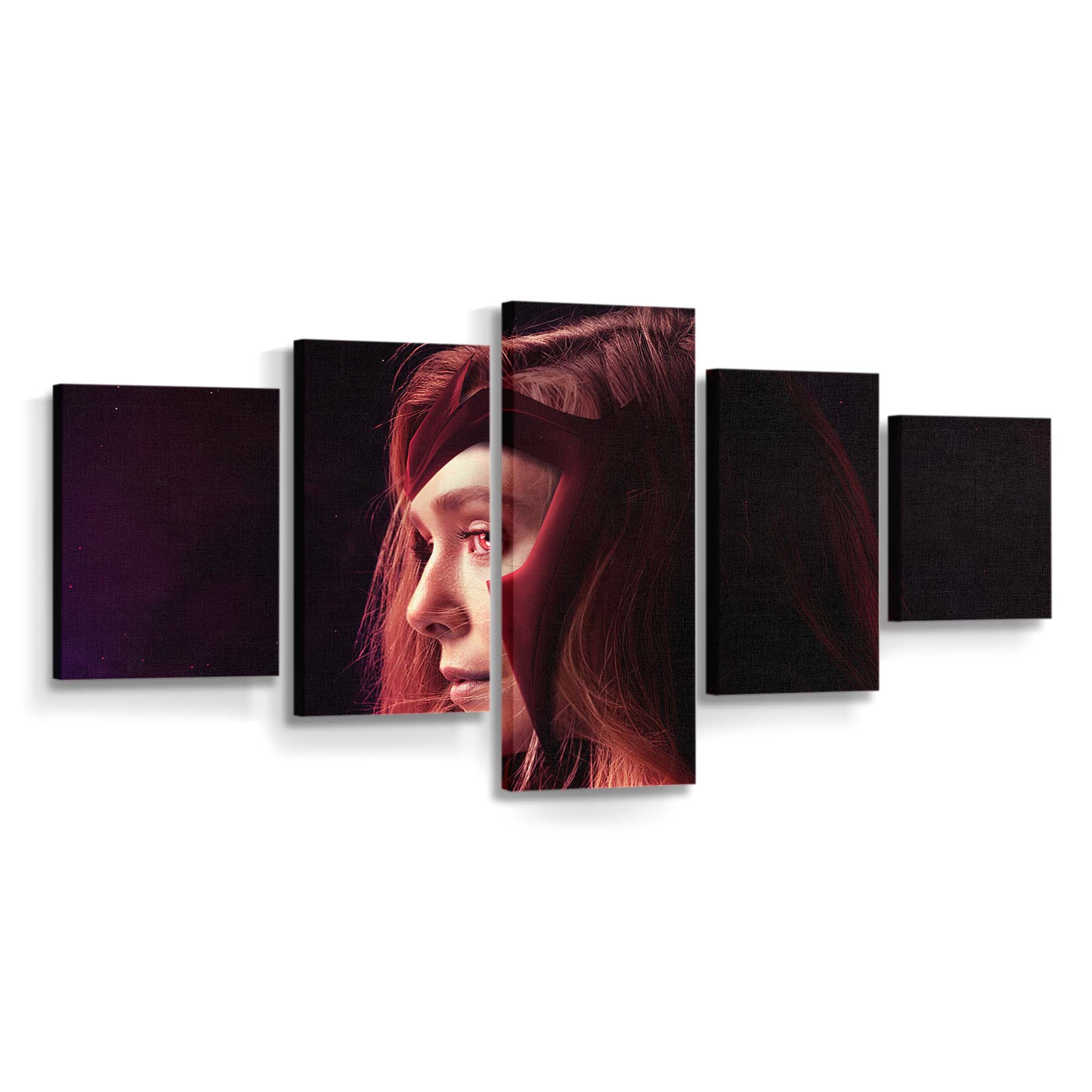 Wanda Maximoff Kunstwerk Leinwandbild - Wanddeko