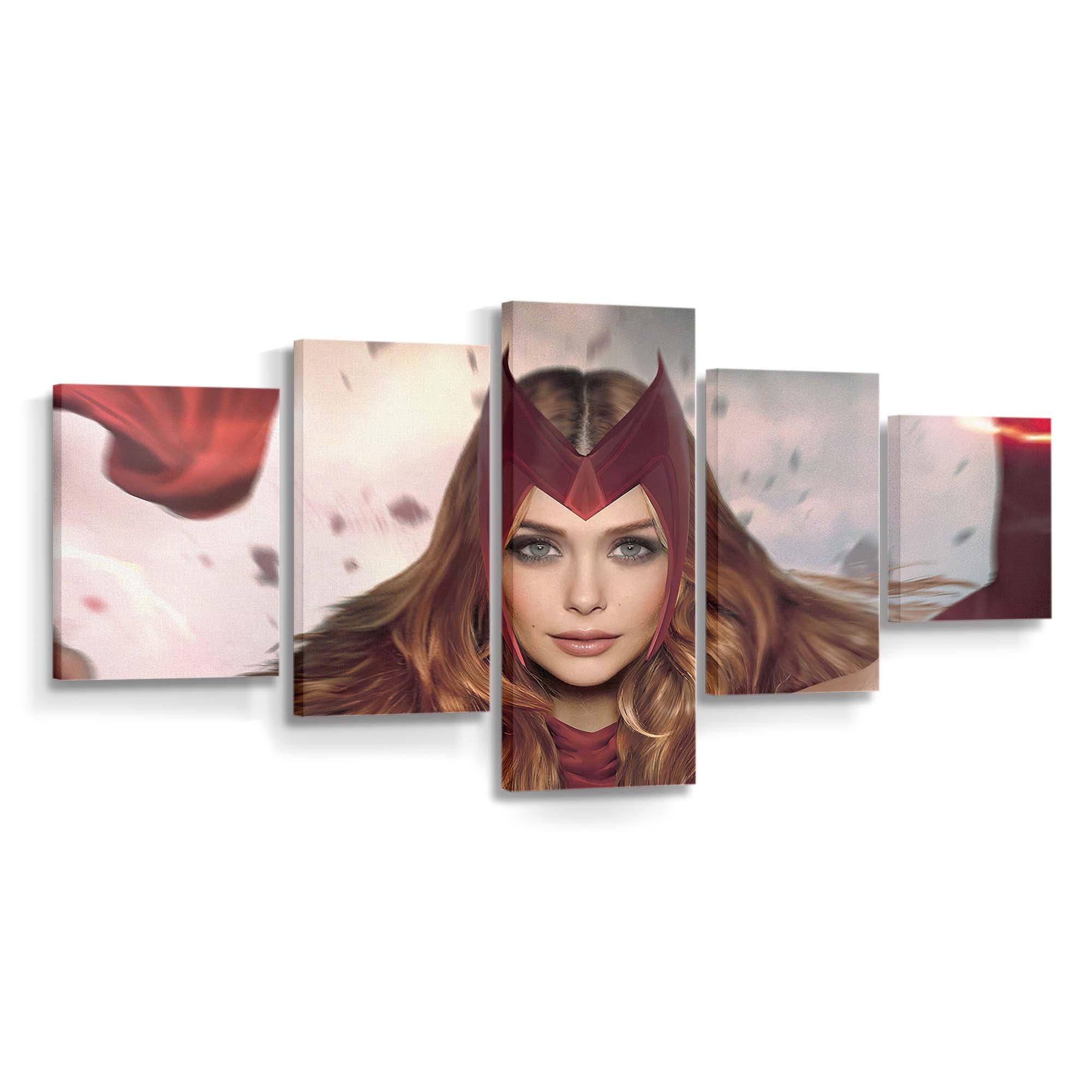 Wanda Maximoff Scarlet Leinwandbild - Wanddeko