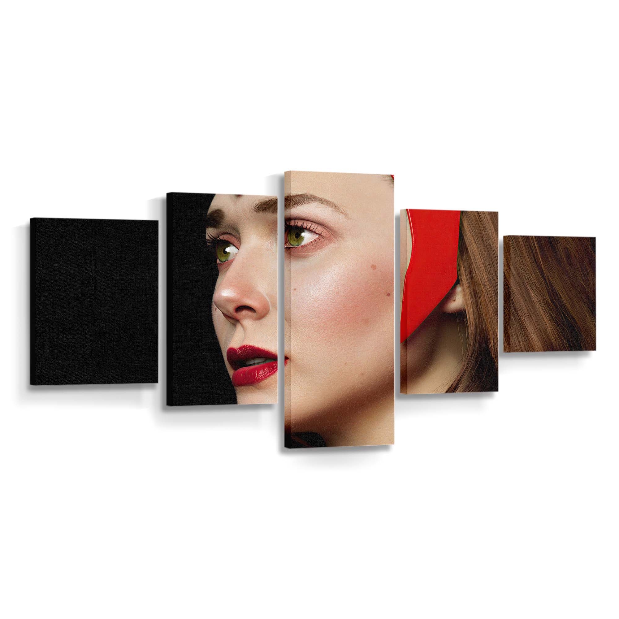 Wanda Vision 3D-Druckkunst Leinwandbild - Wanddeko