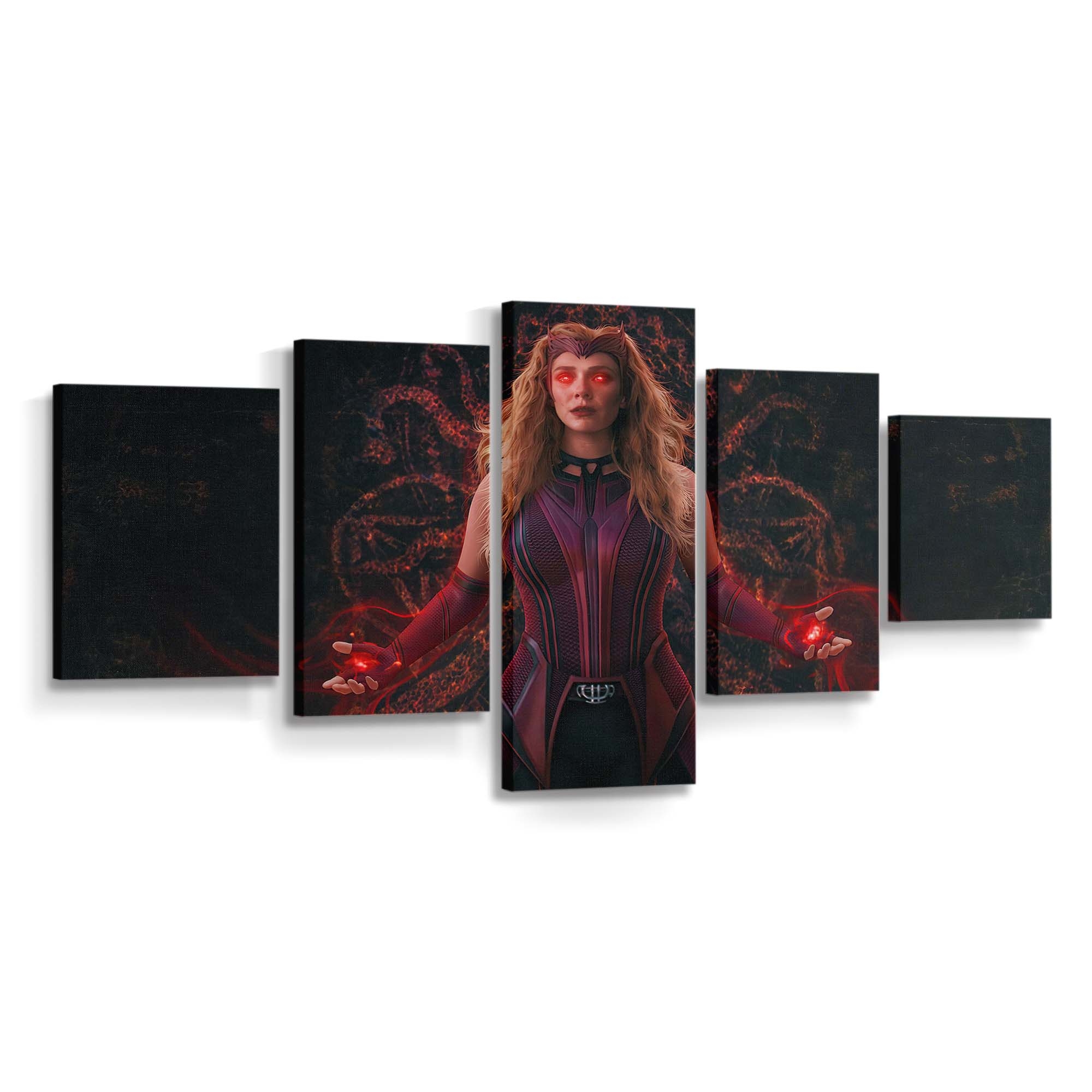 Wanda Vision Scarlet Witch 3 Leinwandbild - Wanddeko