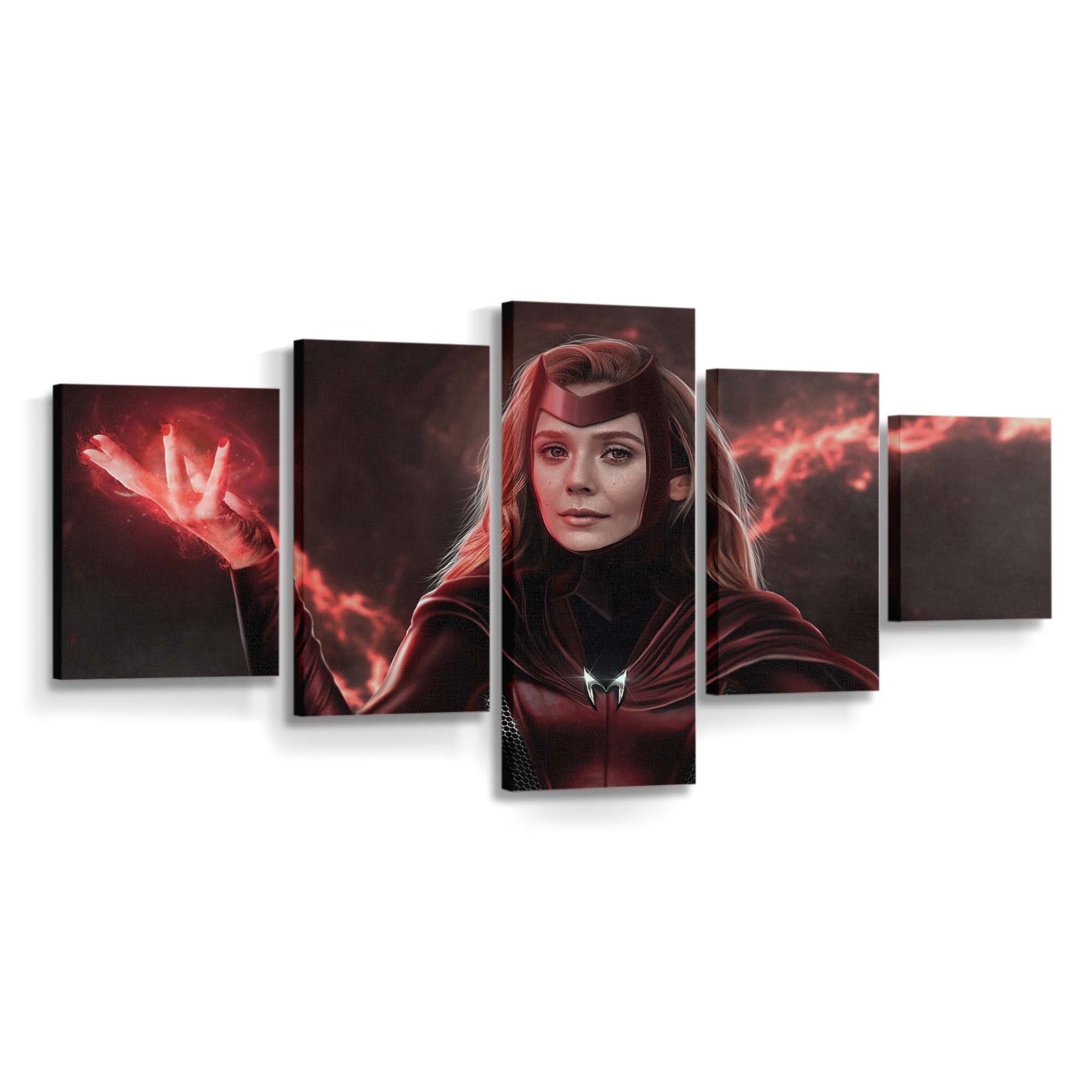 Wanda Vision Scarlet Witch Tv Series Leinwandbild - Wanddeko