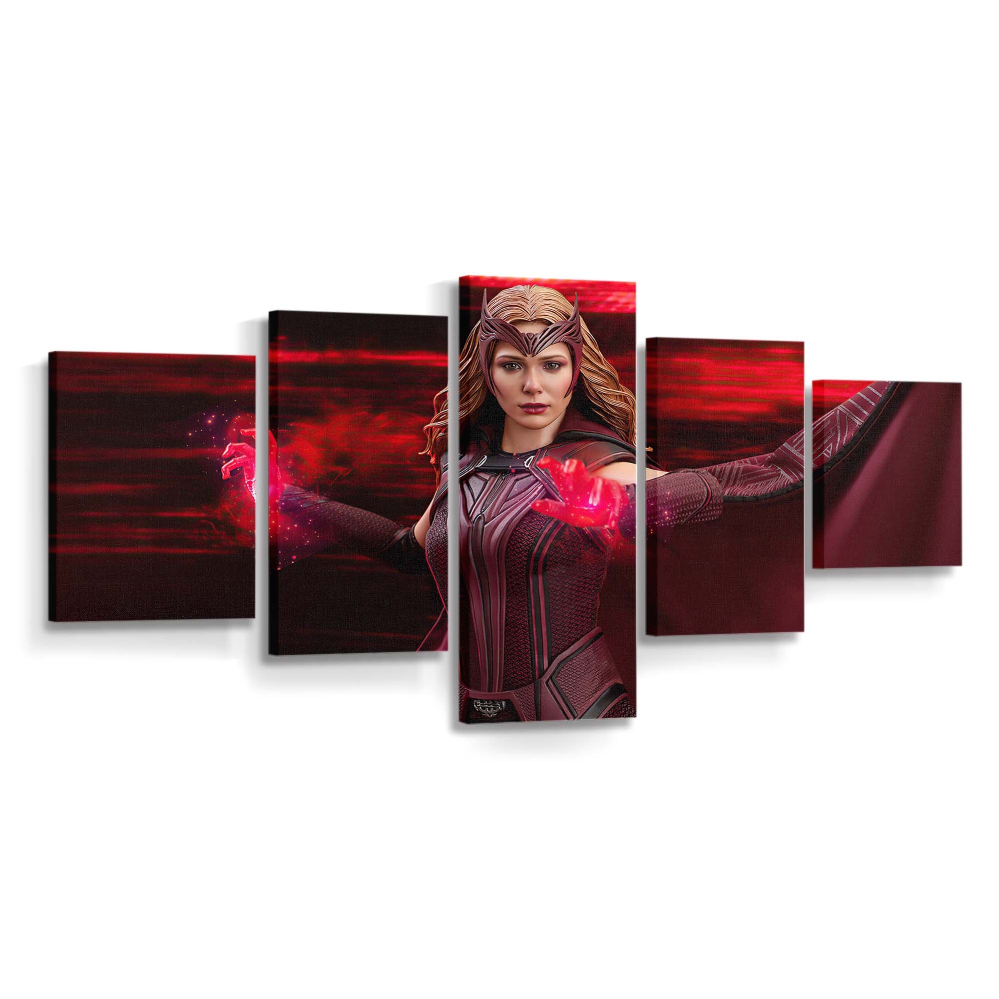 Wanda Vision Toy Art Leinwandbild - Wanddeko