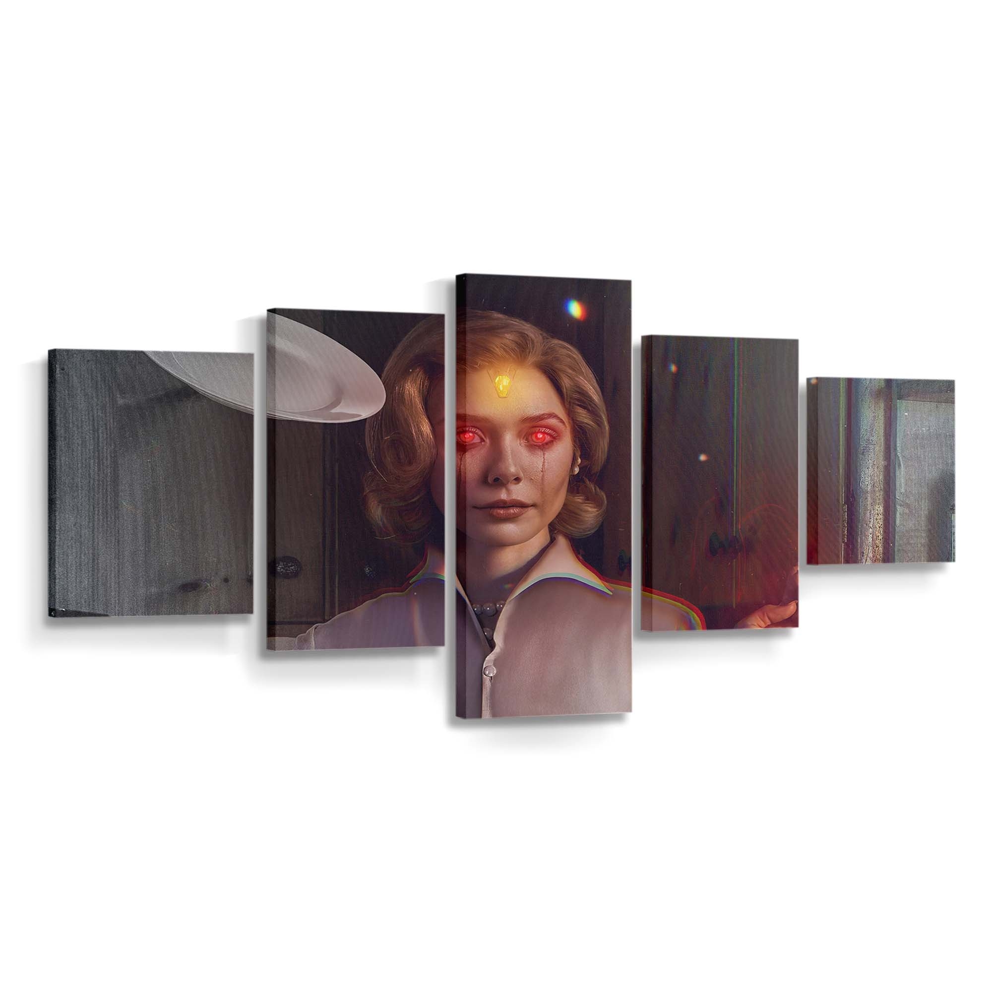 Wandavision Scarlet Witch Leinwandbild - Wanddeko