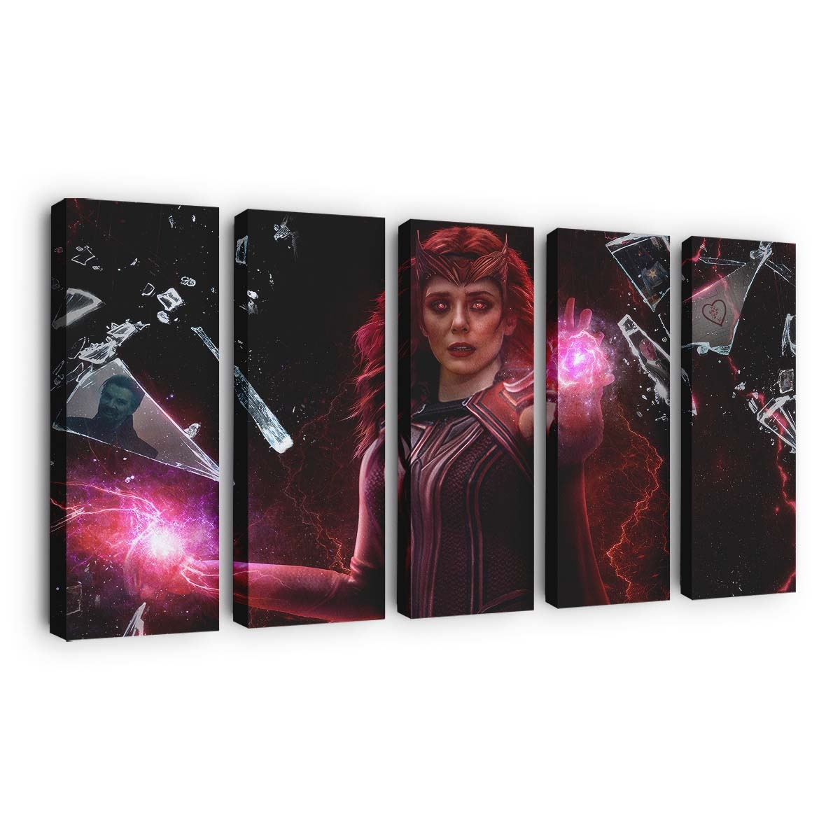 2023 Scarlet Witch Artwork Leinwandbild - Wanddeko