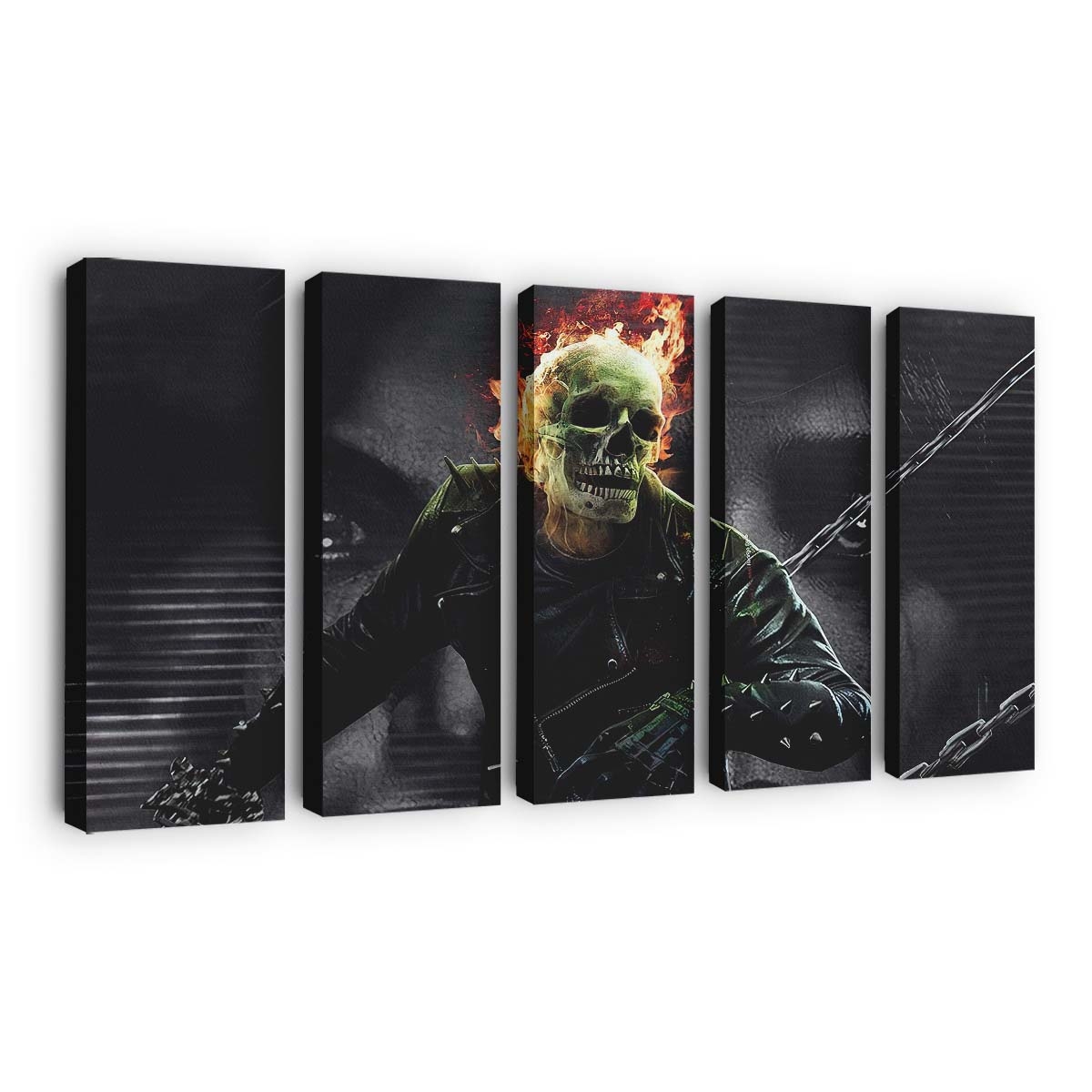 Ghost Rider X Wanda Vision Leinwandbild - Wanddeko