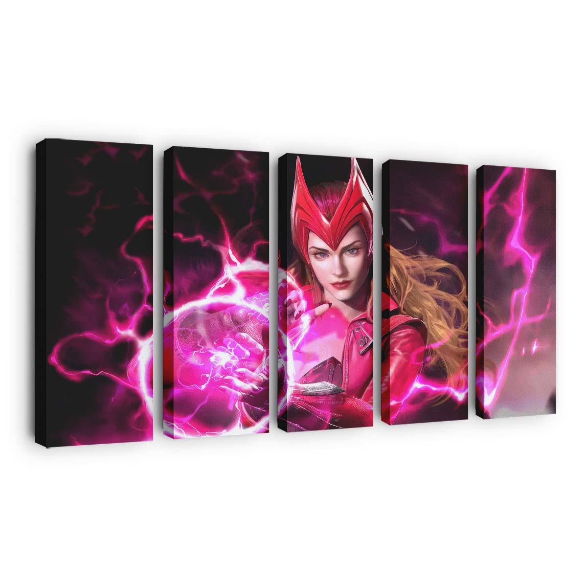 Marvel Duel Scarlet Witch Leinwandbild - Wanddeko