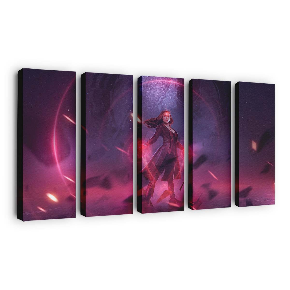 Power Of Scarlet Witch Leinwandbild - Wanddeko