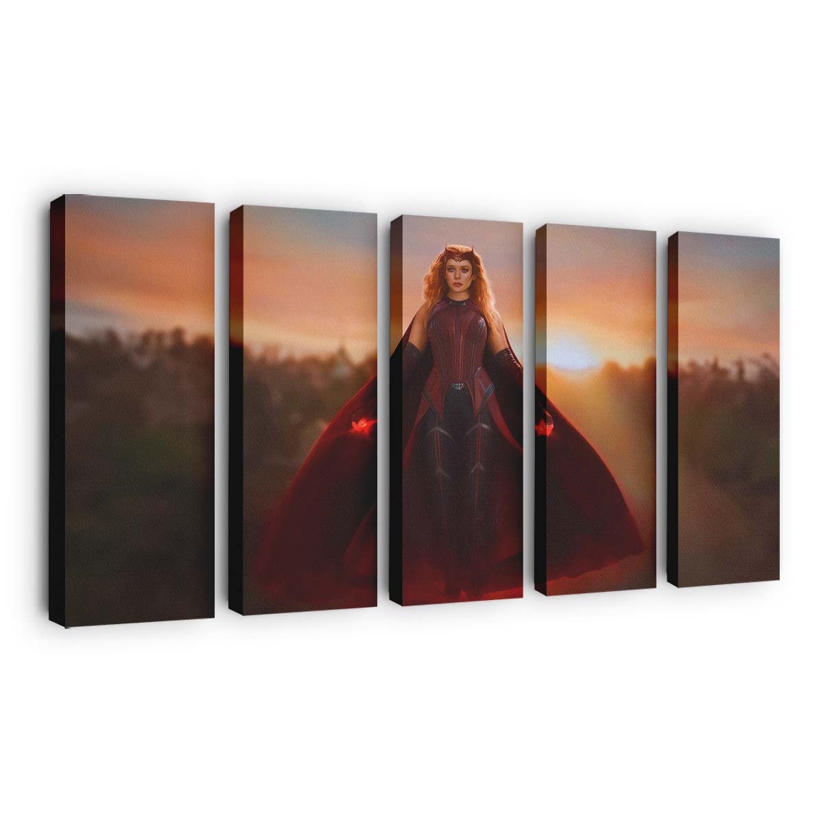 Scarlet Witch Enigmatic Power Leinwandbild - Wanddeko