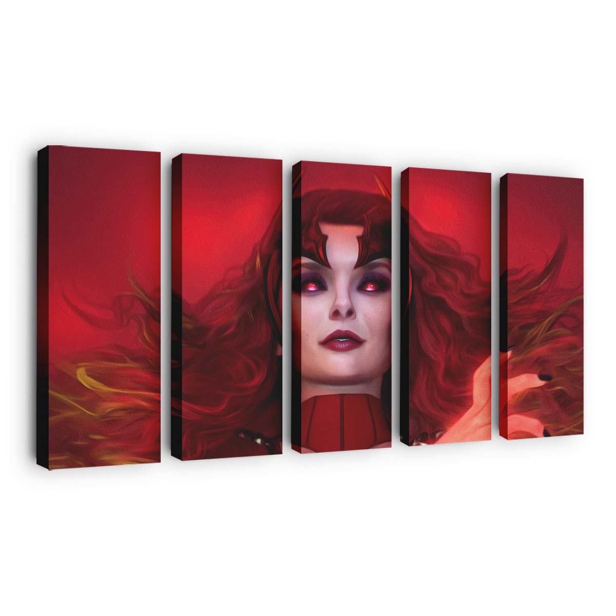 Scarlet Witch Fan Art Leinwandbild - Wanddeko