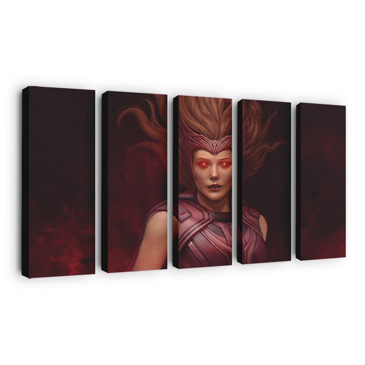 Scarlet Witch Fan Art 2 Leinwandbild - Wanddeko