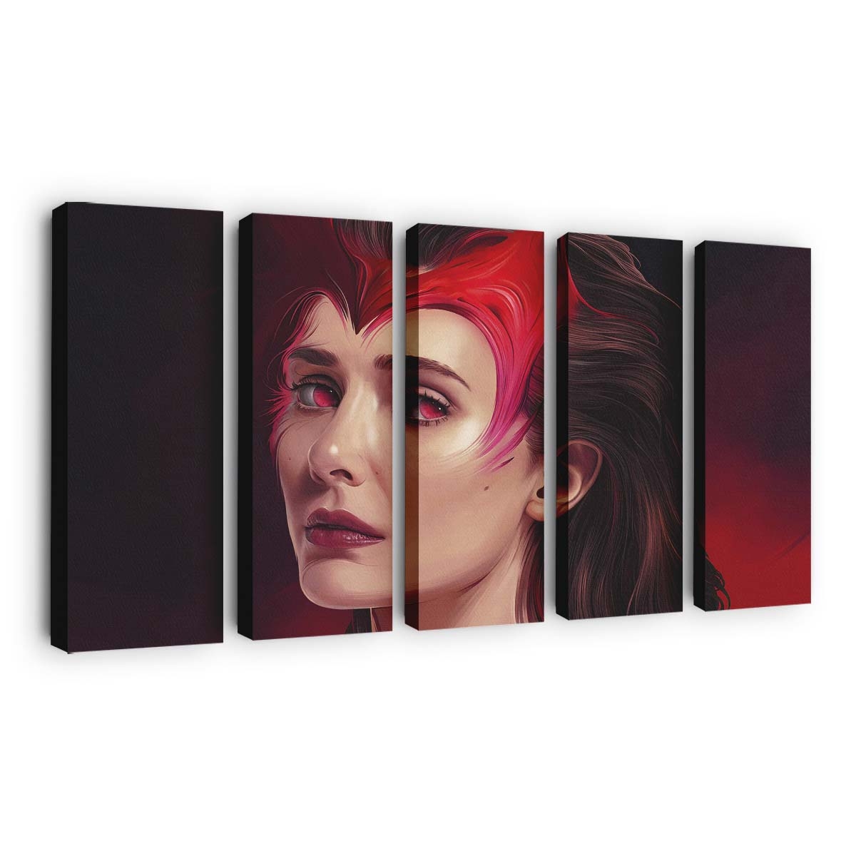 Scarlet Witch Fanart Leinwandbild - Wanddeko