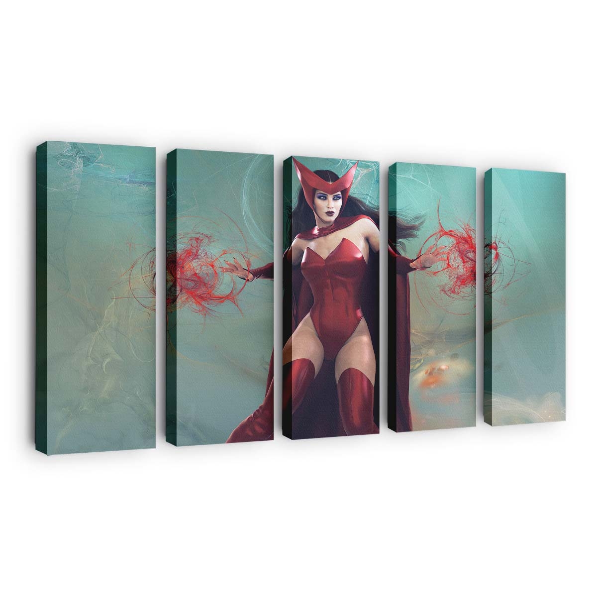 Scarlet Witch Girl Leinwandbild - Wanddeko Scarlet Witch Girl Leinwandbild - Wanddeko – Bild 2