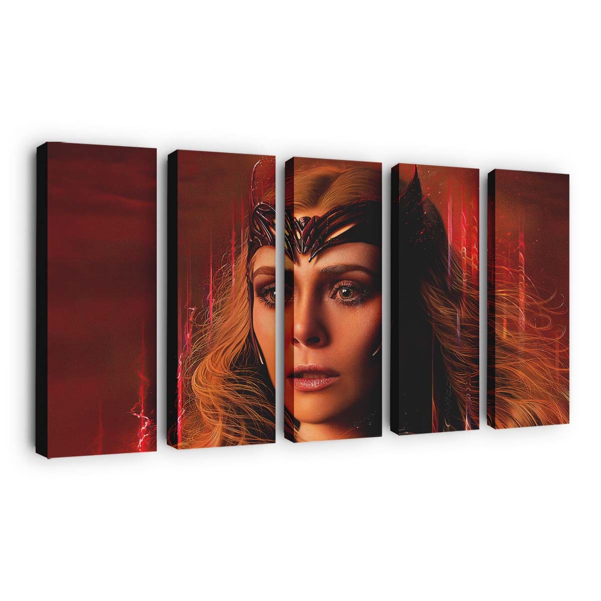 Scarlet Witch Marvel Chaos Leinwandbild - Wanddeko