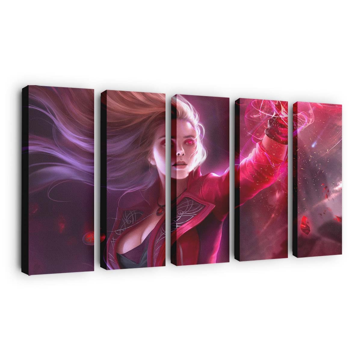 Scarlet Witch Marvel Leinwandbild - Wanddeko