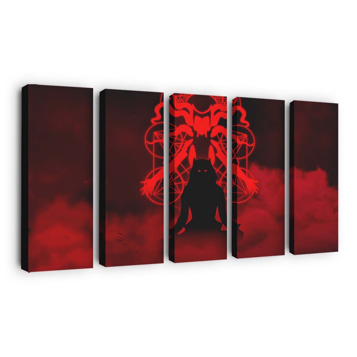 Scarlet Witch Minimalistischer Charme Leinwandbild - Wanddeko