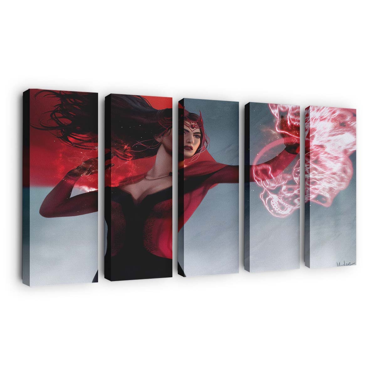 Scarlet Witch Power Leinwandbild - Wanddeko