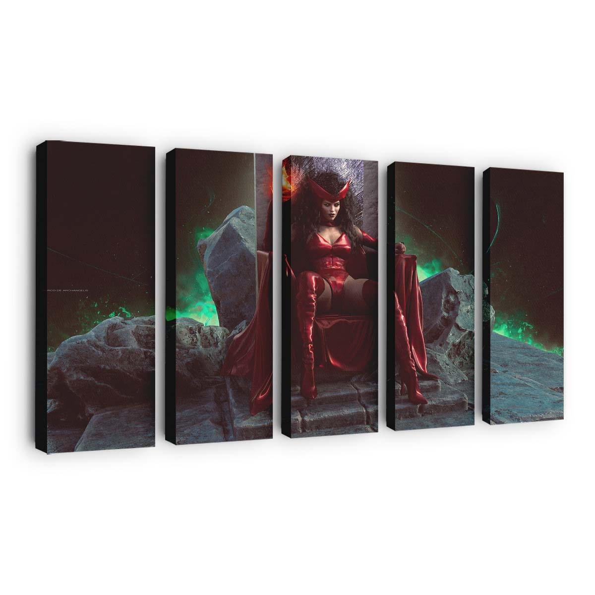 Scarlet Witch Power Cosplay Leinwandbild - Wanddeko