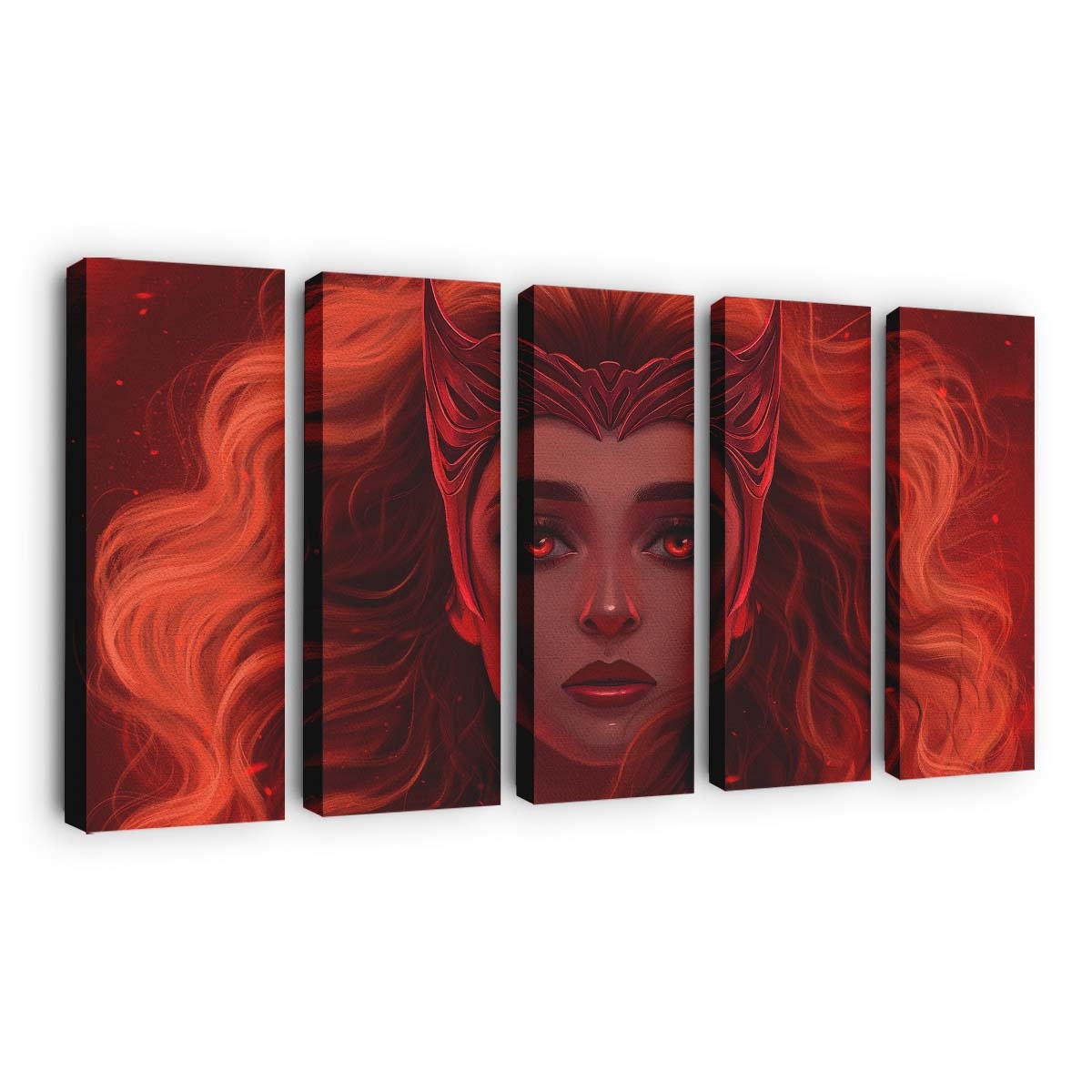 Scarletwitch Fanart Leinwandbild - Wanddeko