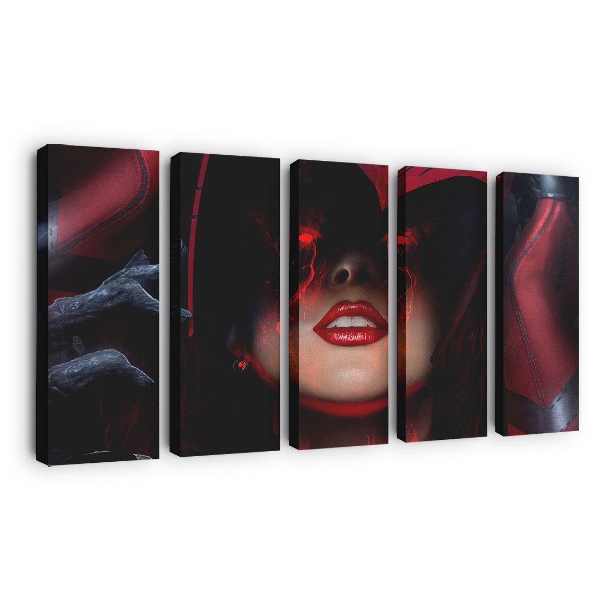 The Scarlet Witch Art Leinwandbild - Wanddeko