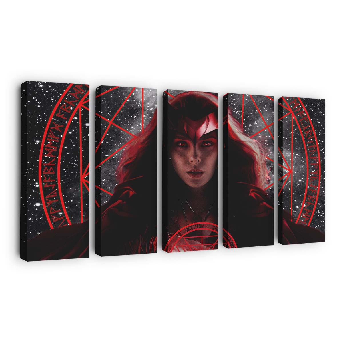 The Scarlet Witch Chakras Leinwandbild - Wanddeko