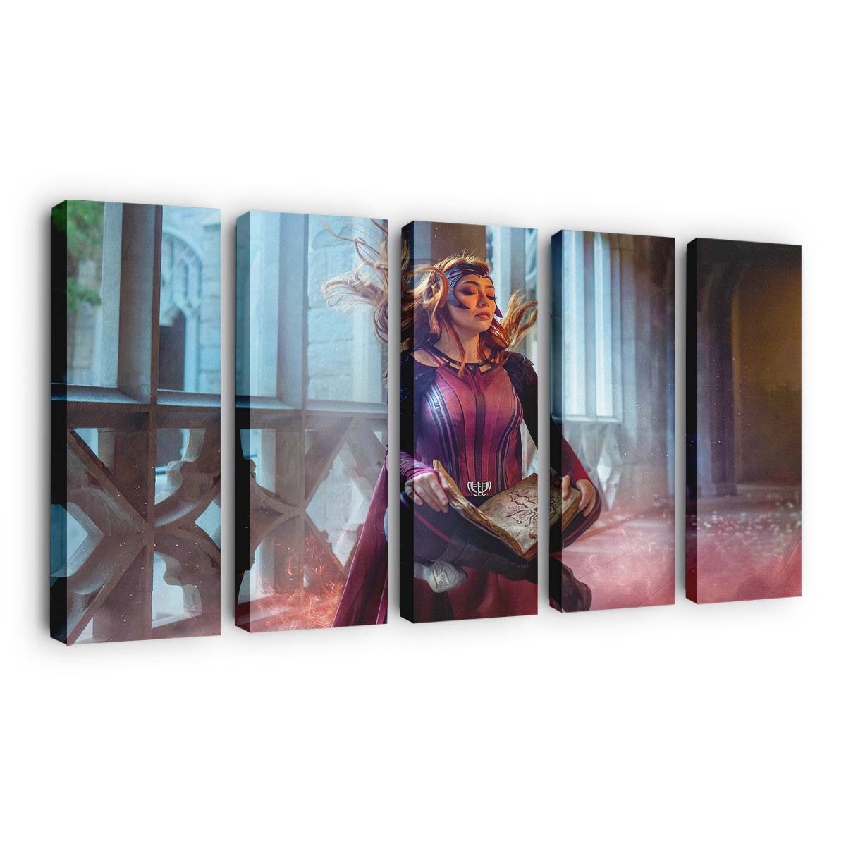 The Scarlet Witch Cosplay Leinwandbild - Wanddeko