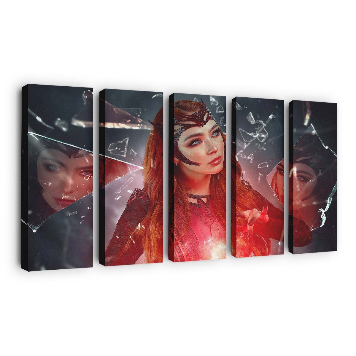 The Scarlet Witch Cosplay 2 Leinwandbild - Wanddeko