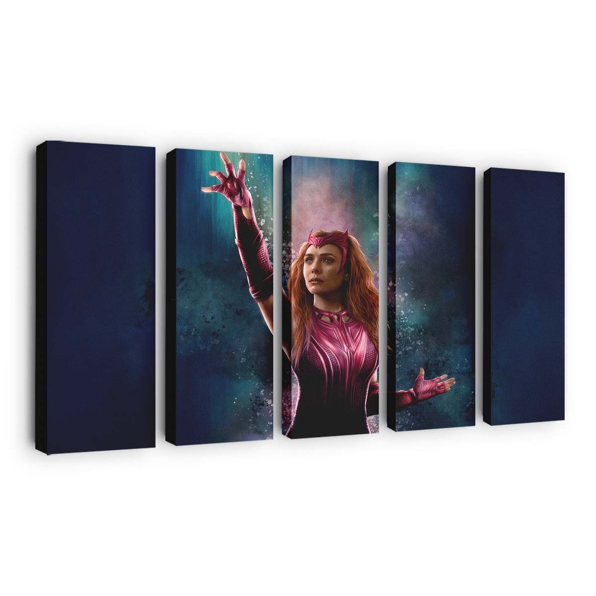 Die entfesselte Kraft der Scarlet Witch Leinwandbild - Wanddeko