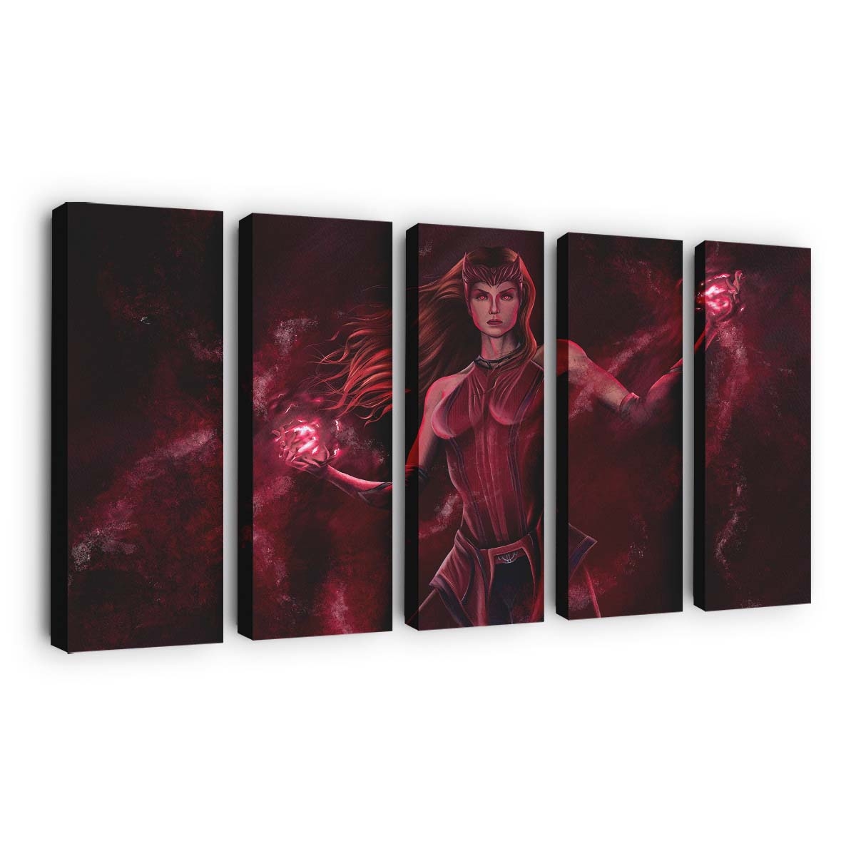 Die Scarlet Witch Wanda Maximoff von Marvel Leinwandbild - Wanddeko