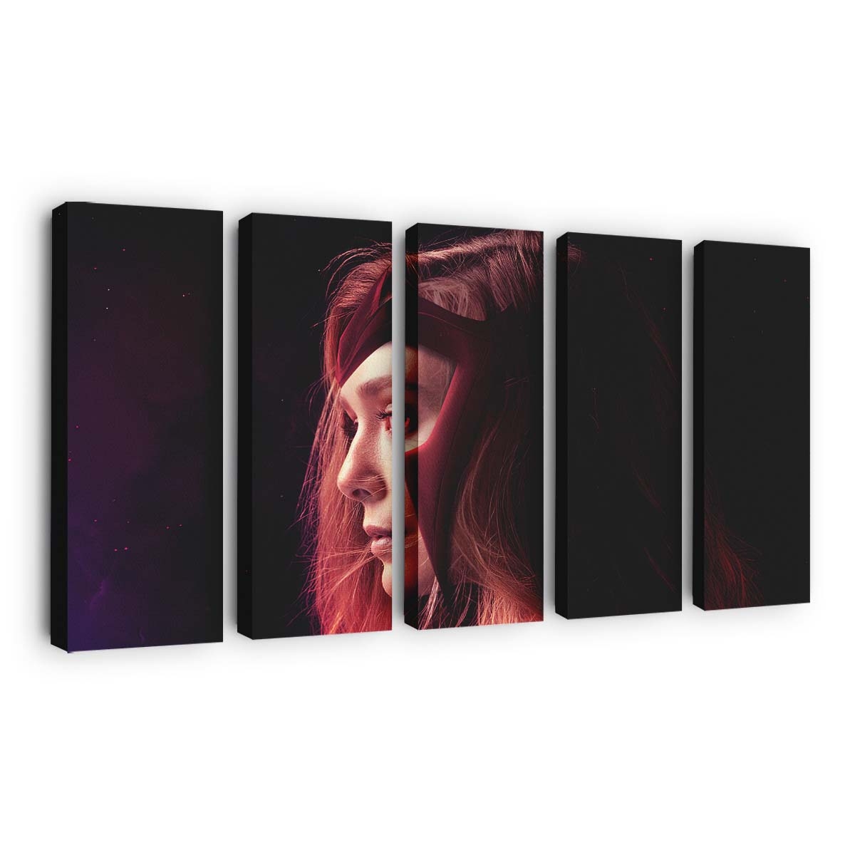 Wanda Maximoff Kunstwerk Leinwandbild - Wanddeko