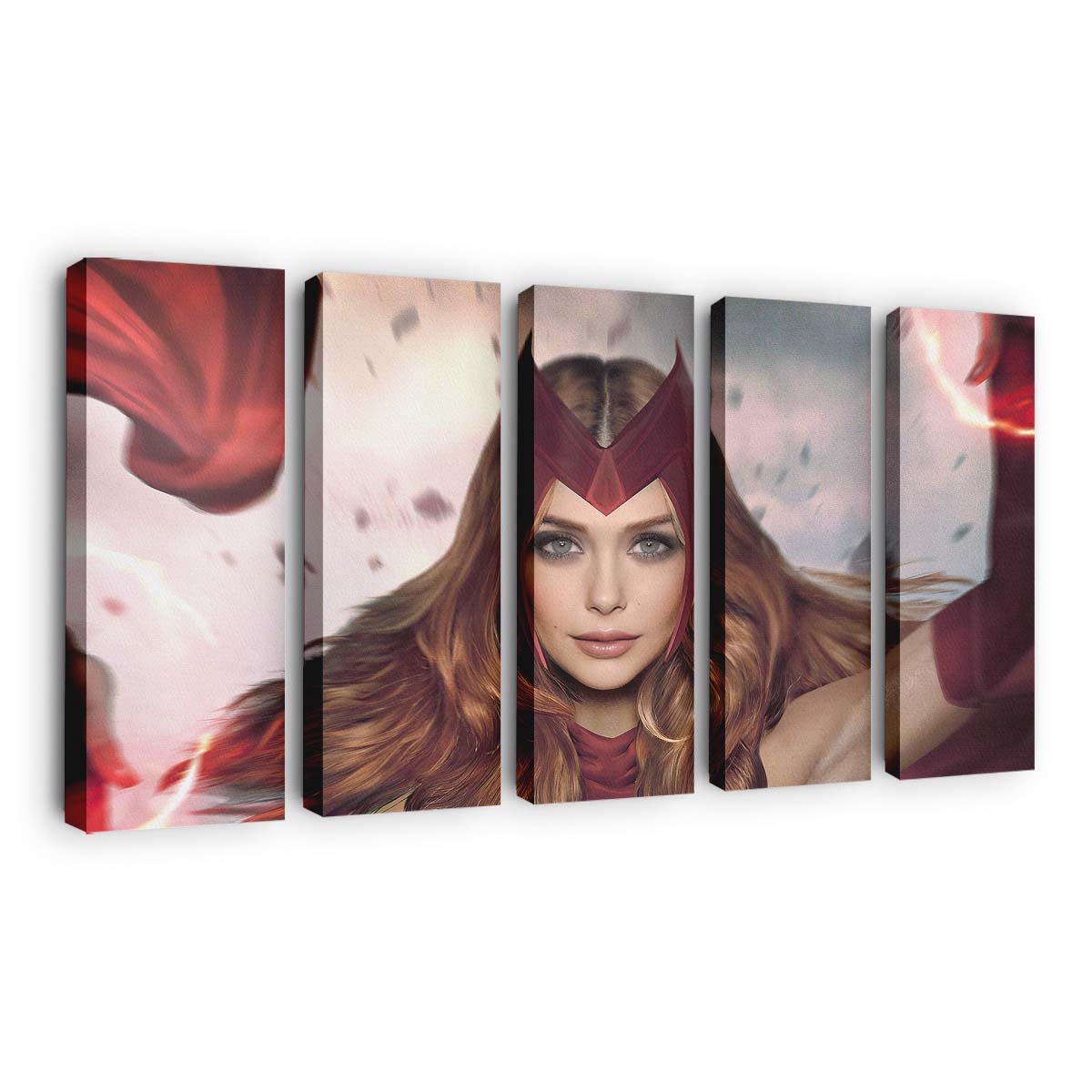 Wanda Maximoff Scarlet Leinwandbild - Wanddeko