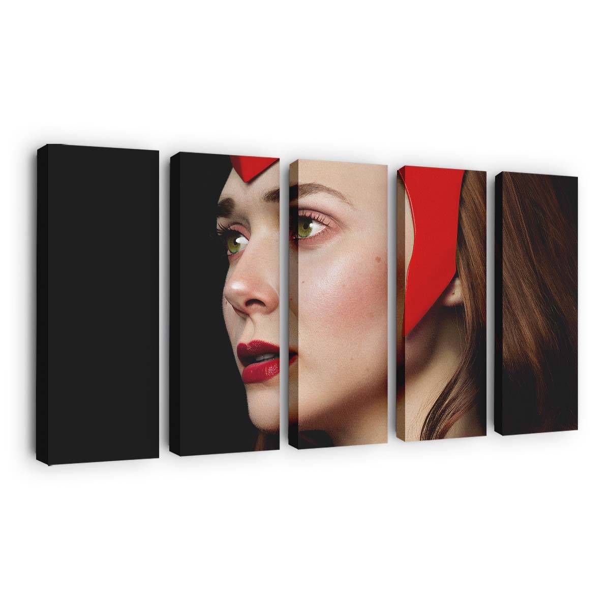 Wanda Vision 3D-Druckkunst Leinwandbild - Wanddeko